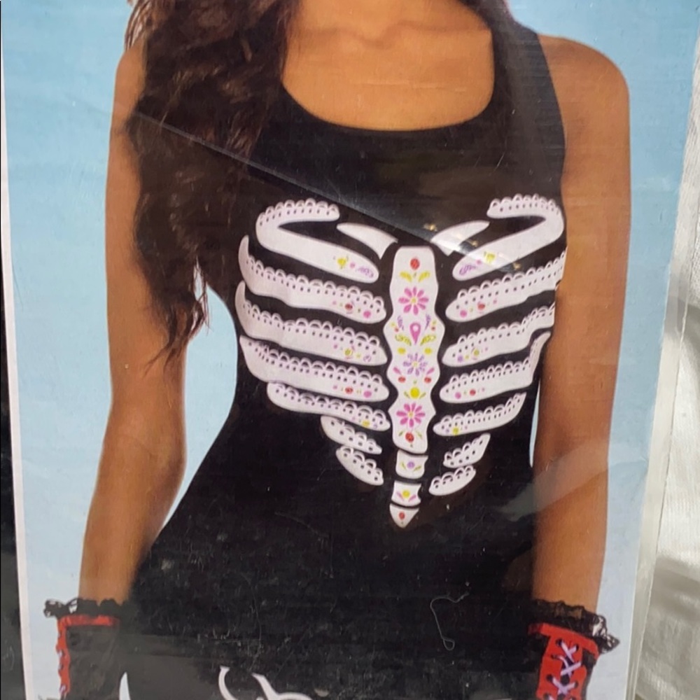 Day of  the Dead Dia de los Muertos Tank Top